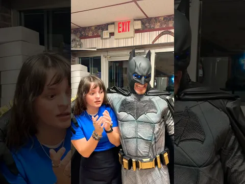 When your rude to a waitress in Gotham #batman #shorts