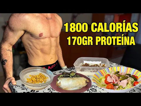 Download MP3 QUÉ COMO EN UN DÍA | Mi Dieta Fitness de 1800 Calorías | Recetas Saludables