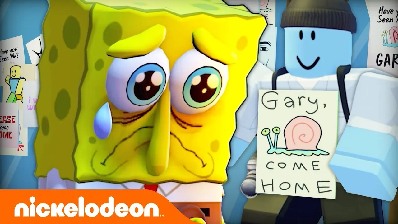 SpongeBob Loses Gary In Video Game World 🐌 “Gary Come Home” Music Video | Nickelodeon