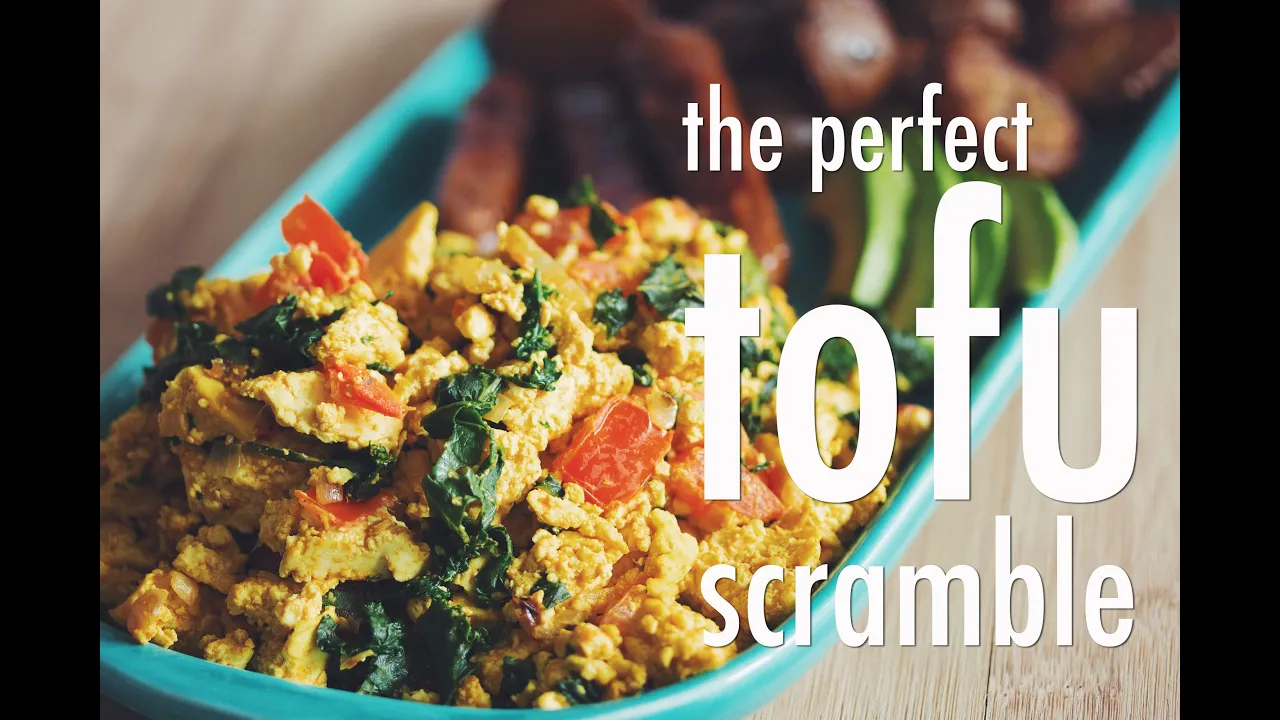 the perfect tofu scramble   hot for food