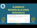 How To Eliminate Render Blocking Resources in Blogger Speedup Blogger website