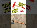Harbor Freight Bushcrafting Hatchet Mod