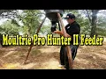 Moultrie Pro Hunter II Feeder Unboxing Installation and Demonstration
