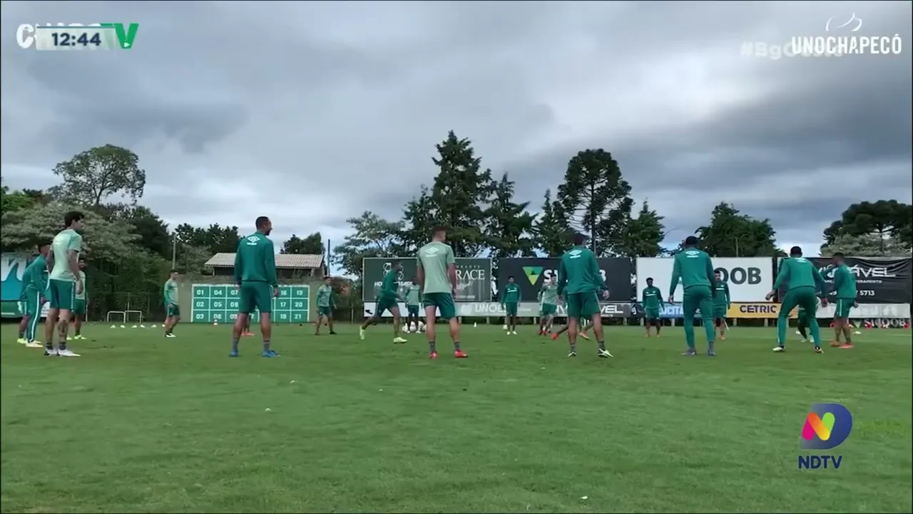 Chape concentra trabalhos na decisão contra o Concórdia