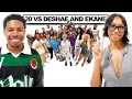 20 WOMEN VS 2 COMEDIANS EKANE DESHAE FROST