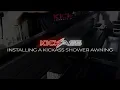 How to Install the KickAss Shower Tent Awning - Instant Ensuite Tent Camping Change Room