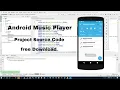 Create Music Player App in Android Studio with Source Code