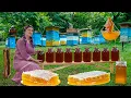 Download Lagu First Honey Harvest of the Year in the Village! Fresh Honey and Honey Desserts
