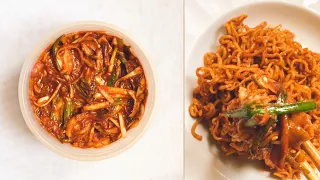 كيمتشي البصل الاخضر بطريقه سهله وسريعه وبمكونات متوفره حرفيا الطعم لذيذ جدا 