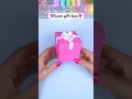 Cute gift ideas / DIY Paper craft / Paper gift box #diy #craft #handmade #art #papercraft #love