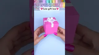 Cute Gift Ideas DIY Paper Craft Paper Gift Box Diy Craft Handmade Art Papercraft Love 