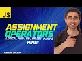 JavaScript Assignment Operators Learn How to Use Logical Assignment Operator - Part 2 Hindi