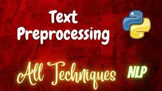 Text Preprocessing in NLP Python