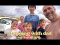 Church, Grocery Haul and Old Navy Shop with Dad!