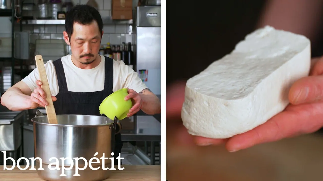 How Traditional Korean Tofu is Made   Handcrafted   Bon Apptit