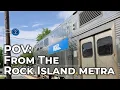 Metra Rock Island Line Views LaSalle Station to Beverly