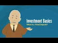 What is a Fixed Deposit Investment Basics Cartoon Animation