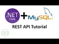 ASP Net Core Web API MySQL CRUD APIs Tutorial