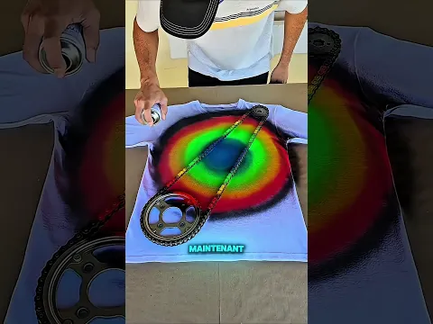 Papa a peint mon t-shirt préféré 😱 #shorts #shortvideo #short #shortsfeed #shortsvideo #viral