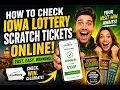 How to check Iowa lottery scratch tickets online