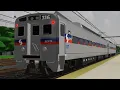 SEPTA Trains on the Doylestown Line