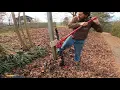 Fence Post Removal with a Farm Jack