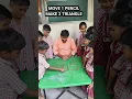 Move 1 Pencil make 3 triangle fun activity