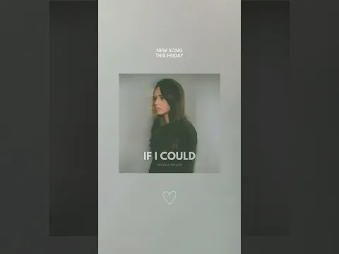 My song ‘If I Could’ is out this Friday! #shorts