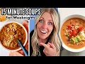 These 15 Minute Soups Will Change Your LIFE