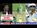 Pakistan 1985 WC Final Match Highlights RAVI SHASTRI Destroyed Pak Most shocking Batting