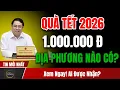 Lagu Tin Vui Têt 2026: Quà Tết 1.000.000 Đồng – Địa Phương Nào Có, Ai Được Nhận, Ai Không?