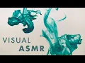 INK IN WATER BLOTS ON PAPER PRISM AND BEADS MACRO VISUAL ASMR WITH ORIGINAL MUSIC