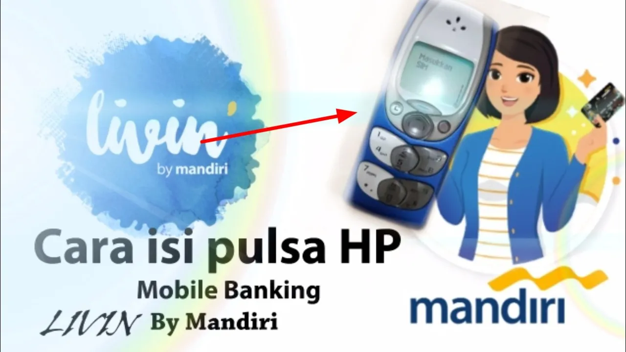 Cara beli pulsa lewat SMS BANKking BANK MANDIRI di hp