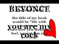 Beyonce - You Are My Rock Lyrics