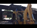 Last stage of clean up of Classic Restaurant Complex Denton NC