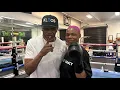 Floyd Mayweather Sister Fatimah Mayweather trains at Iconic Mayweather Gym Boxing Debut April 25TH