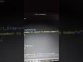 decimal to binary in C programming