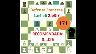 Defensa francesa variante con b3   parte 3