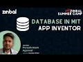 Database in MIT App Inventor ToDo List With Database TinyDB