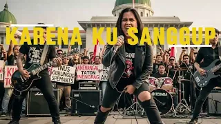 karena ku sanggup agnez mo versi rock metal energi baru yang bikin semangat meledak 