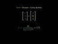 Mass Damper Spring simulation with manim Overdamped
