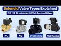 Types of Solenoid Valves All Solenoid Valve Types Explained