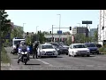 Chaotic German Police Escort for US diplomats in Berlin GER 15 5 2022
