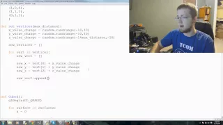 Many Cubes - OpenGL with PyOpenGL Python and PyGame