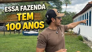 Essa fazenda tem mais de 100 anos