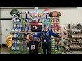 That Walmart guy is excited about the Chicago and Green Bay game tonight