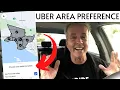 Uber Driver Area Preference Drive Where YOU WANT To Drive