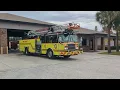 HCFR Rescue Ladder 42 Responding