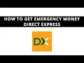 Direct Express - how to get emergency money