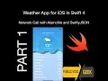 How to build a weather app for iOS in Swift 4 Part 1